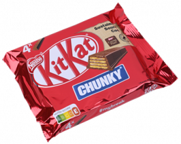 4-Pack Kitkat Chunky Milk